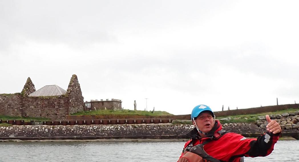 A person in a red jacket

Description automatically generated