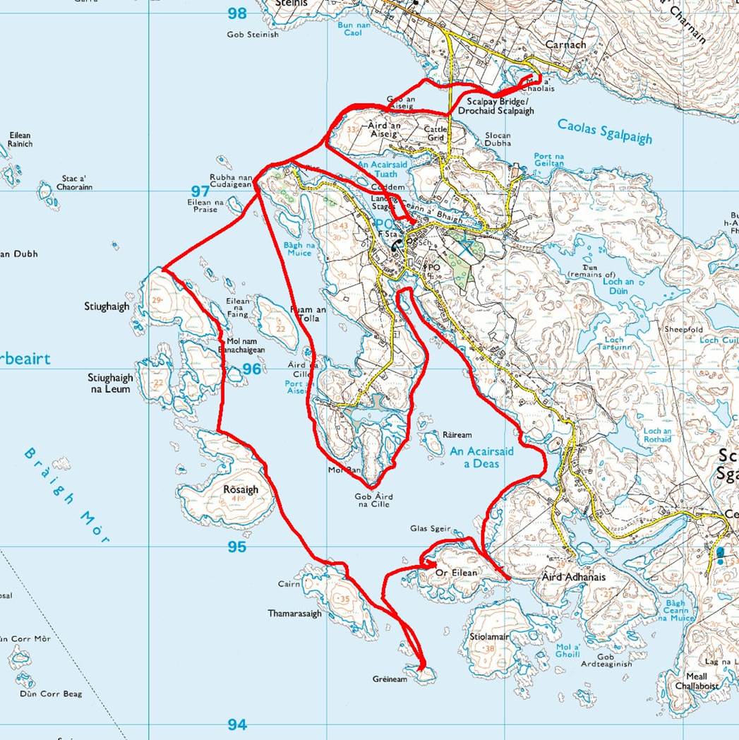 A map of the ocean

Description automatically generated