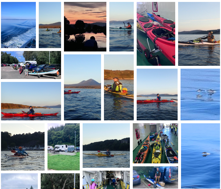 A collage of several pictures of kayaks

AI-generated content may be incorrect.