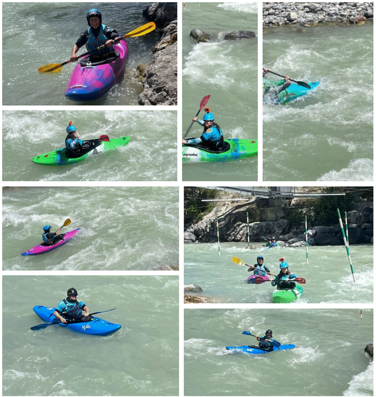 A collage of people in kayaks

AI-generated content may be incorrect.