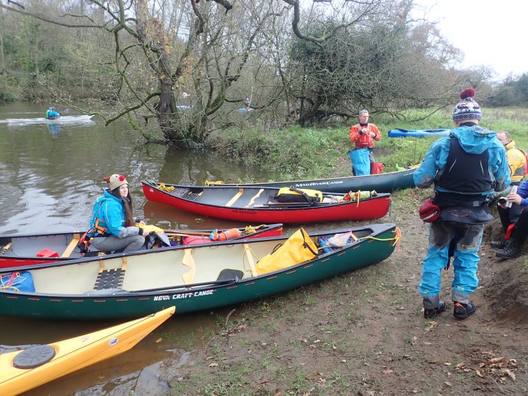 Festive Paddle on the River Dee