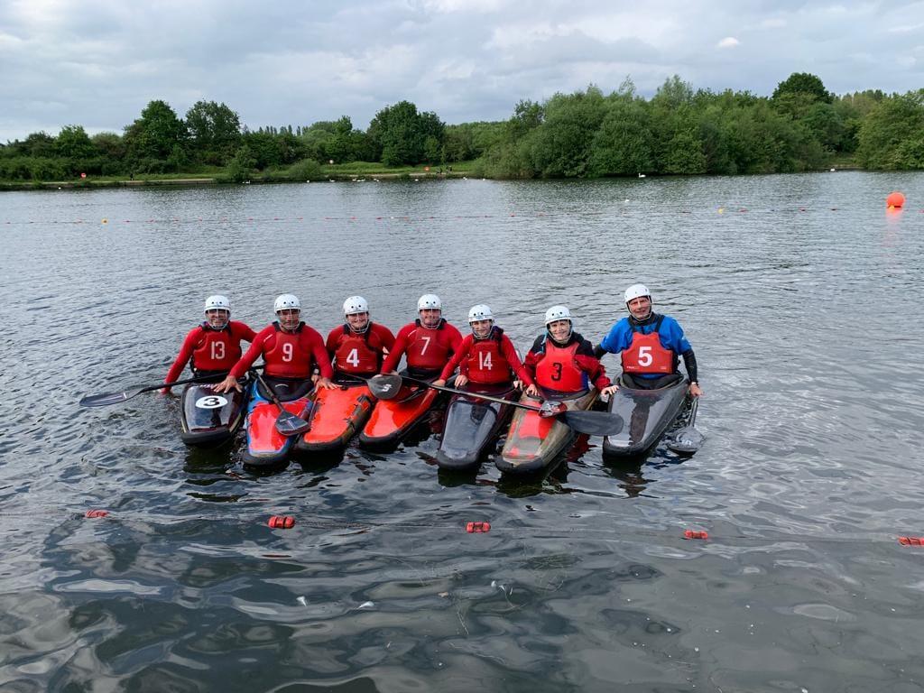 May be an image of 6 people and body of water