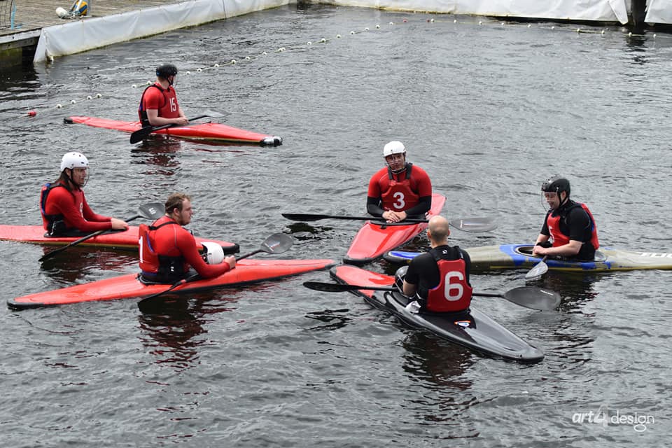 May be an image of 6 people, body of water and text that says "6 6 art design"