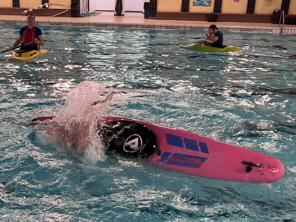 A picture containing water, outdoor, sport, pink

Description automatically generated