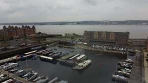 Aerial Shot of the Compound Coburg Dock Paddlefest