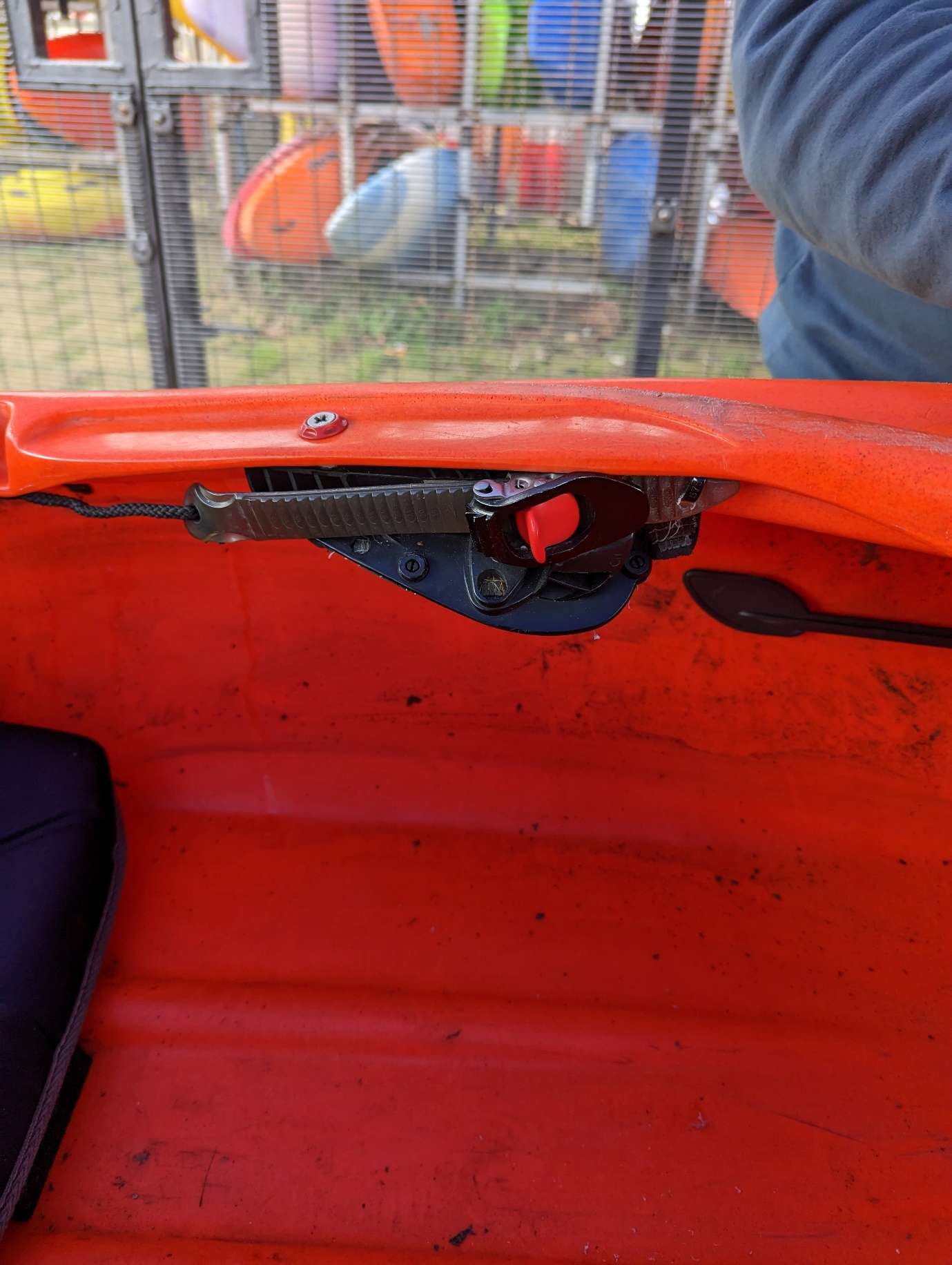 A picture containing red, orange, person, outdoor

Description automatically generated