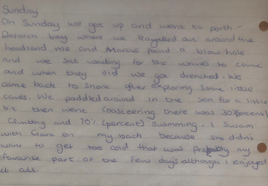 A piece of paper with writing on itDescription automatically generated with medium confidence