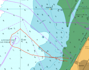 A map of a sea Description automatically generated