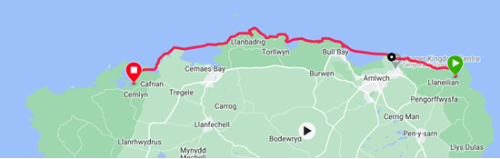 A map of the islandDescription automatically generated