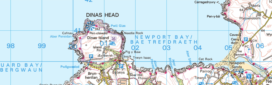 A close-up of a mapDescription automatically generated