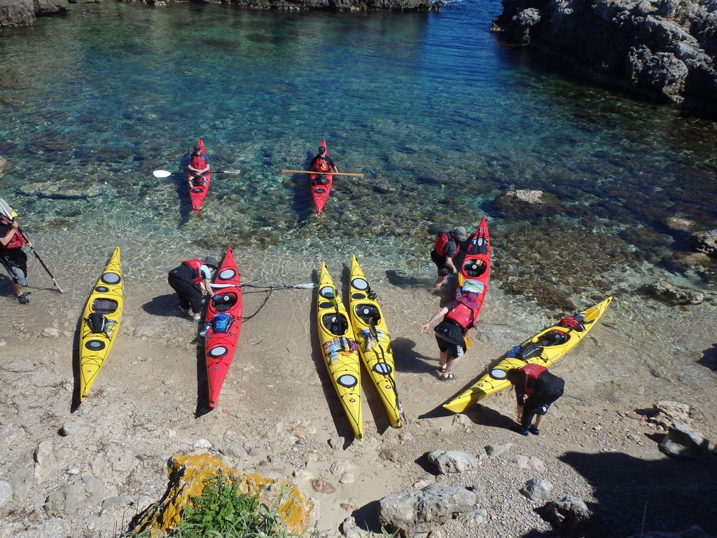 Circumnavigation Around Menorca by Sea Kayak