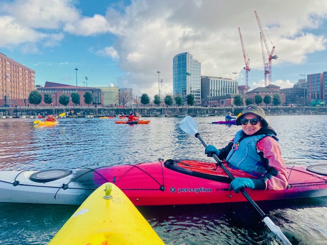 Leisure Paddle on the Docks