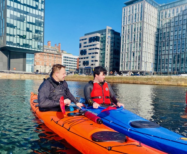 Leisurely Docks Paddle including the Liverpool Comic Convention.