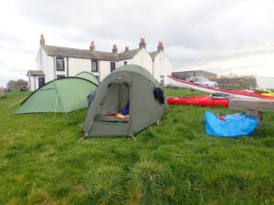 Campsite on Peel Island