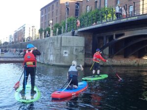 Sup at the docks Sup at the docks