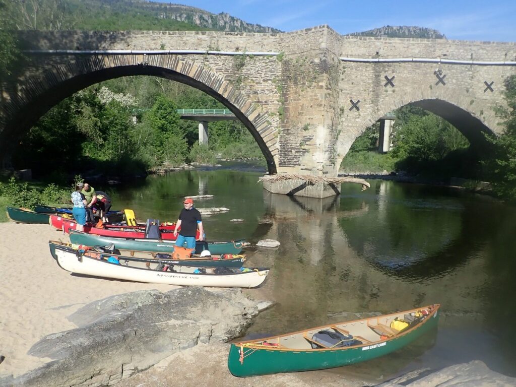 The start at Pont Du Tarn