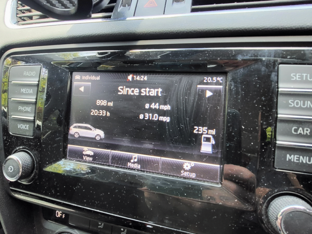 A close up of a car dashboard AI-generated content may be incorrect.