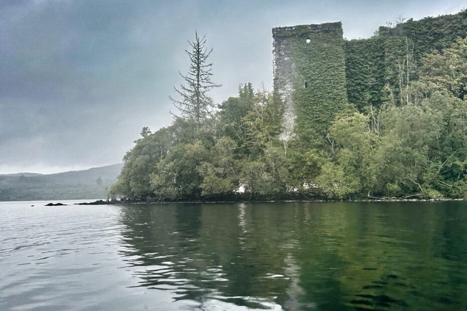 Frankie castle in the morning
