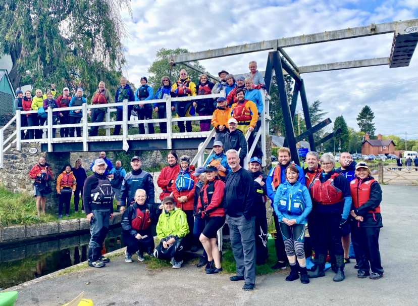 Llangollen Canal Tunnel’s and Aqueduct paddle.