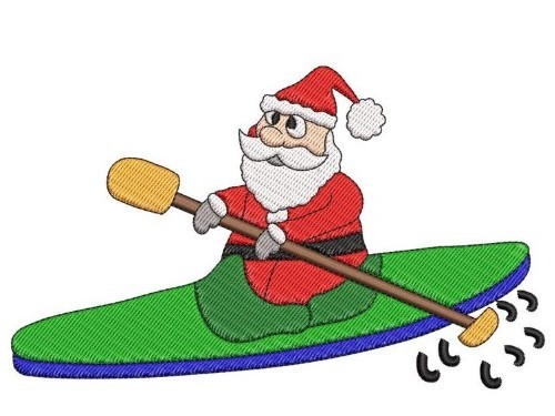 Festive fun paddle