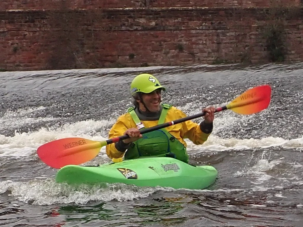 White Water Practice and Play - Chester Weir.